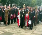 The service commemorates the contribution of British and Commonwealth military and civilian men and women