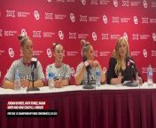 OU Gymnastics Post-Game Conference March 23, 2024 from abate ou postura