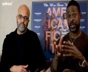 &#60;p&#62;Jeffrey Wright, Sterling K Brown and American Fiction director Cord Jefferson speak to Yahoo about the satire and the ways in which it can start a conversation.&#60;/p&#62;