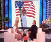 After winning bronze in PyeongChang, Lindsey Vonn talked to Ellen about her bittersweet goodbye to her record-breaking career as an Olympian.