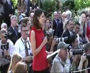 During a Rose Garden news conference called to highlight the revamped US-Canada-Mexico trade agreement, President Donald Trump insulted a female reporter telling her that she &#92;