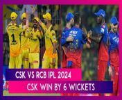 Defending Champions Chennai Super Kings Beat Royal Challengers Bengaluru To Win The Opening Match Of IPL 2024 On Friday, March 22. With This Result, Ruturaj Gaikwad Got His CSK Captaincy Career Off To A Flying Start.