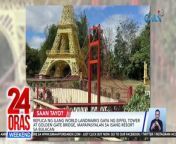 Mga patok na atraksyon abroad gaya ng Eiffel Tower at Golden Gate Bridge, nasa Pilipinas lang? Mapupuntahan iyan sa Bulacan!&#60;br/&#62;&#60;br/&#62;&#60;br/&#62;24 Oras Weekend is GMA Network’s flagship newscast, anchored by Ivan Mayrina and Pia Arcangel. It airs on GMA-7, Saturdays and Sundays at 5:30 PM (PHL Time). For more videos from 24 Oras Weekend, visit http://www.gmanews.tv/24orasweekend.&#60;br/&#62;&#60;br/&#62;#GMAIntegratedNews #KapusoStream&#60;br/&#62;&#60;br/&#62;Breaking news and stories from the Philippines and abroad:&#60;br/&#62;GMA Integrated News Portal: http://www.gmanews.tv&#60;br/&#62;Facebook: http://www.facebook.com/gmanews&#60;br/&#62;TikTok: https://www.tiktok.com/@gmanews&#60;br/&#62;Twitter: http://www.twitter.com/gmanews&#60;br/&#62;Instagram: http://www.instagram.com/gmanews&#60;br/&#62;&#60;br/&#62;GMA Network Kapuso programs on GMA Pinoy TV: https://gmapinoytv.com/subscribe
