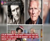 Colin Bennett: BBC star passed away two weeks ago, son Tom confirms his death from john gotti son death