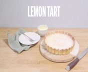 A lemon tart is a classic dessert, and this recipe couldn&#39;t be more simple.