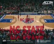 Highlights from the NC State vs. North Carolina ACC Men&#39;s Basketball Tournament Championship Game courtesy of the ACC Network.