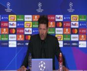 Diego Simeone on Atletico&#39;s extra win over Inter and sealing quarter final UCL spot
