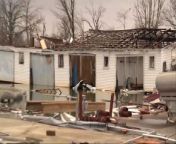 Homes flattened as tornado rips through Ohio’s Logan County from in indiana