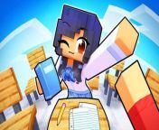 Going to SCHOOL with APHMAU in Minecraft! from jinx minecraft enderman