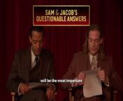 Jacob Anderson & Sam Reid Answer Fan Questions About Season 2 of Interview with the Vampire (2022) 1080p - Jam Reiderson (Three Clips Merged Together) from dupur thakurpo 1080p download