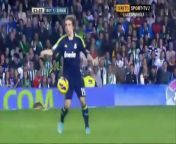 Real Betis vs Real Madrid -Luka Modric Amazing Chest Control [24-11-12]