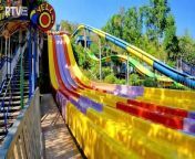 Zip Zap Zoom Water Slide at Imagicaa Water Park, Khopoli - Lonavala (INDIA)&#60;br/&#62;&#60;br/&#62;Zip Zap Zoom&#60;br/&#62;A thrilling high-speed mat racer that sends you through enclosed looping Aqua Tubes that serpentine alongside each other, transitioning into the traditional side-by-side multi-lane design. The fun doubles when you challenge a friend and race down together through the enclosed flume section.