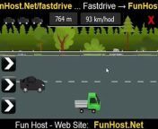 At FunHost.Net/fastdrive, Drive as far as you can in this extremely fast highscore racing game! Watchout for other cars and increasing speed! This game is fully playable also on Android cell phones! Computer: Press UP and DOWN to move the car. Survive as long as possible! Cell-phone: Press 1 of the 3 onscreen arrows to move the car to that position! Survive as long as possible!( Driving, Other, Sports) (Driving, Racing, Sports Game) .&#60;br/&#62;&#60;br/&#62;Play Fastdrive for Free at FunHost.Net/fastdrive on FunHost.Net , The Fun Host of Apps and Games!&#60;br/&#62;&#60;br/&#62;Fastdrive : FunHost.Net/fastdrive &#60;br/&#62;www: FunHost.Net &#60;br/&#62;Facebook: facebook.com/FunHostApps &#60;br/&#62;Twitter: twitter.com/FunHost &#60;br/&#62;