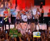 Katy Perry Performs &#39;ROAR&#39; (Live) - Lakewood High School - GMA 10-25-13....As Seen On ABC
