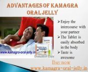 The Kamagra Oral Jelly is a tablet for men improving their ability and is available to buy online at kamagra-oral-jelly.in. The video tells how to buy online the Kamagra Oral Jelly fro http://www.kamagra-oral-jelly.in .