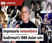 Down memory lane with Simon Napier-Bell, the organiser of the Asian Popular Music Awards in 1989 at the Royal Albert Hall in London.&#60;br/&#62;&#60;br/&#62;Read More: https://www.freemalaysiatoday.com/category/leisure/2024/03/19/british-music-brain-recalls-sudirmans-stunning-1989-asian-win/&#60;br/&#62;&#60;br/&#62;&#60;br/&#62;Free Malaysia Today is an independent, bi-lingual news portal with a focus on Malaysian current affairs.&#60;br/&#62;&#60;br/&#62;Subscribe to our channel - http://bit.ly/2Qo08ry&#60;br/&#62;------------------------------------------------------------------------------------------------------------------------------------------------------&#60;br/&#62;Check us out at https://www.freemalaysiatoday.com&#60;br/&#62;Follow FMT on Facebook: https://bit.ly/49JJoo5&#60;br/&#62;Follow FMT on Dailymotion: https://bit.ly/2WGITHM&#60;br/&#62;Follow FMT on X: https://bit.ly/48zARSW &#60;br/&#62;Follow FMT on Instagram: https://bit.ly/48Cq76h&#60;br/&#62;Follow FMT on TikTok : https://bit.ly/3uKuQFp&#60;br/&#62;Follow FMT Berita on TikTok: https://bit.ly/48vpnQG &#60;br/&#62;Follow FMT Telegram - https://bit.ly/42VyzMX&#60;br/&#62;Follow FMT LinkedIn - https://bit.ly/42YytEb&#60;br/&#62;Follow FMT Lifestyle on Instagram: https://bit.ly/42WrsUj&#60;br/&#62;Follow FMT on WhatsApp: https://bit.ly/49GMbxW &#60;br/&#62;------------------------------------------------------------------------------------------------------------------------------------------------------&#60;br/&#62;Download FMT News App:&#60;br/&#62;Google Play – http://bit.ly/2YSuV46&#60;br/&#62;App Store – https://apple.co/2HNH7gZ&#60;br/&#62;Huawei AppGallery - https://bit.ly/2D2OpNP&#60;br/&#62;&#60;br/&#62;#FMTLifestyle #SudirmanArshad #SimonNapierBell #OneThousandMillionSmiles #AsianPopularMusicAwards