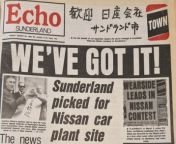 Remembering the day Nissan said it was coming to Sunderland.