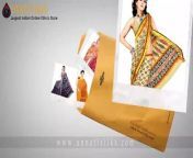 Online shopping for exclusive block printed sarees, designer printed saree, fancy printed cotton and silk sarees at lowest prices from Unnati silks, largest Indian ethnic shopping store. Worldwide express shipping to India, UK, USA, UAE, Kuwait others.&#60;br/&#62;http://www.unnatisilks.com/sarees-online/elegant-craftsmanship-sarees/block-printed-sarees.html