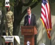 Defense Secretary Ash Carter criticizes Russia for aggression in Europe, saying he is particularly troubled by what he described as Russian &#92;