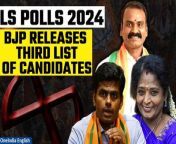 On Thursday, the BJP unveiled its third roster of candidates for the upcoming Lok Sabha elections slated to commence on April 19, 2024. Notably, the ruling party has nominated K Annamalai, the chief of its Tamil Nadu state unit, as its candidate for the Coimbatore constituency. Additionally, former Telangana Governor Tamilisai Soundararajan has been chosen to contest from the Chennai South seat. With intentions to vie for 20 out of the 39 seats in Tamil Nadu, the BJP has announced a total of nine candidates for the southern state. &#60;br/&#62; &#60;br/&#62;#LokSabha #Elections2024 #BJP #ThirdList #Coimbatore #KAnnamalai #CandidateAnnouncement #IndianPolitics #TamilNadu #ChennaiSouth #TamilsaiSoundrarajan #BJPCandidates #Vote2024 #ElectionNews #PoliticalUpdates #IndiaVotes #Leadership #Democracy #ElectoralProcess #CampaignTrail&#60;br/&#62;~HT.178~PR.152~ED.194~GR.123~