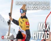 Max Hitzig's Road to the 2024 Freeride World Title I All FWT24 Runs from max mc 107 all video games