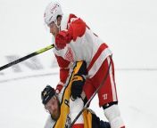 The Detroit Red Wings keep their playoff hopes alive Monday from red signal end part