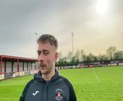 Needham Market captain Keiran Morphew reacts to promotion to Step 2 for the first time in the club’s history from step movie