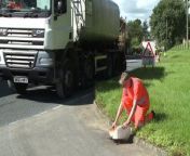 East Riding of Yorkshire Council uses various techniques to repair and maintain its 2,200 miles of road network from repairing potholes and patch repairs, to full reconstruction.&#60;br/&#62;&#60;br/&#62;One of these techniques is called surface dressing which takes placeevery year during the spring and summer months and takes around 13 weeks to complete.&#60;br/&#62;&#60;br/&#62;This year the project will cost £3.5 million and temporary 20mph speed limits will be enforced during and after the process.&#60;br/&#62;&#60;br/&#62;FULL CREDIT: East Riding of Yorkshire Council.