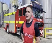 Crediton Dairy firefighter cheque presentation video by Alan Quick