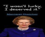 #quotes #quoteschannel #shorts #deepquotes #shortsvideo #reels #inspirationalquotes #motivationalquotes #successquotes &#60;br/&#62;&#60;br/&#62;Welcome to our channel, where we delve into the powerful words and visionary leadership of Margaret Thatcher, the trailblazing British politician and former Prime Minister. In this video, we present a compilation of thought-provoking quotes that showcase her unwavering determination, conviction, and commitment to principles of freedom, prosperity, and individual empowerment. Join us as we explore the profound wisdom of Margaret Thatcher.&#60;br/&#62;&#60;br/&#62;#MargaretThatcherQuotes #Leadership #Freedom #Empowerment #EconomicProsperity&#60;br/&#62;&#60;br/&#62;Join us as we explore the visionary leadership of Margaret Thatcher through her profound quotes. Let her words inspire us to be courageous, embrace liberty, and work towards a better future for all.&#60;br/&#62;&#60;br/&#62;&#60;br/&#62;Copyright info:&#60;br/&#62;* We must state that in NO way, shape or form am I intending to infringe rights of the copyright holder. Content used is strictly for research/reviewing purposes and to help educate. All under the Fair Use law.