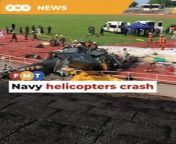 The number of casualties remain unknown.&#60;br/&#62;&#60;br/&#62;Read More: https://www.freemalaysiatoday.com/category/nation/2024/04/23/2-helicopters-collide-crash-during-navy-rehearsal/&#60;br/&#62;&#60;br/&#62;&#60;br/&#62;Laporan Lanjut: &#60;br/&#62;https://www.freemalaysiatoday.com/category/bahasa/tempatan/2024/04/23/2-helikopter-terhempas-selepas-berlanggar-ketika-raptai/&#60;br/&#62;Free Malaysia Today is an independent, bi-lingual news portal with a focus on Malaysian current affairs.&#60;br/&#62;&#60;br/&#62;Subscribe to our channel - http://bit.ly/2Qo08ry&#60;br/&#62;------------------------------------------------------------------------------------------------------------------------------------------------------&#60;br/&#62;Check us out at https://www.freemalaysiatoday.com&#60;br/&#62;Follow FMT on Facebook: https://bit.ly/49JJoo5&#60;br/&#62;Follow FMT on Dailymotion: https://bit.ly/2WGITHM&#60;br/&#62;Follow FMT on X: https://bit.ly/48zARSW &#60;br/&#62;Follow FMT on Instagram: https://bit.ly/48Cq76h&#60;br/&#62;Follow FMT on TikTok : https://bit.ly/3uKuQFp&#60;br/&#62;Follow FMT Berita on TikTok: https://bit.ly/48vpnQG &#60;br/&#62;Follow FMT Telegram - https://bit.ly/42VyzMX&#60;br/&#62;Follow FMT LinkedIn - https://bit.ly/42YytEb&#60;br/&#62;Follow FMT Lifestyle on Instagram: https://bit.ly/42WrsUj&#60;br/&#62;Follow FMT on WhatsApp: https://bit.ly/49GMbxW &#60;br/&#62;------------------------------------------------------------------------------------------------------------------------------------------------------&#60;br/&#62;Download FMT News App:&#60;br/&#62;Google Play – http://bit.ly/2YSuV46&#60;br/&#62;App Store – https://apple.co/2HNH7gZ&#60;br/&#62;Huawei AppGallery - https://bit.ly/2D2OpNP&#60;br/&#62;&#60;br/&#62;#FMTNews #Helicopters #Collide #TLDM #Lumut