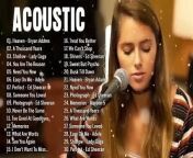 Best Acoustic Songs Cover - Top Hits Acoustic Music 2024 - Acoustic Cover Popular Songs from top trance songs 2020