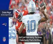 Drake Maye hopes to revive the fortunes of the New England Patriots after being the number 3 draft pick