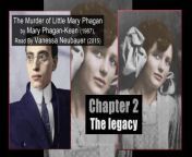 The most important details in this chapter are that the narrator is Mary Phagan-Kean, a great niece of William Jackson Phagan and Angelina O&#39;Shields Phagan. At age 15, the narrator is certain of one thing their life will be shaped by their relationship to little Mary Phagan. They go to Atlanta&#39;s archives to discover more about the family, including the trial of Leo Frank and the lynching. The narrator&#39;s great great grandparents, William Jackson Phagan and Angelina O&#39;Shields Phagan, made their home in Akworth, Georgia, and their children included William Joshua Haney McMillan, Charles Joseph Ruben Egbert, john Marshall, george Nelson, lizzie Marietta, john Harvell, maddie Louise, billy Arthur and Dora Roth. The eldest son, William Joshua, loves the land and farmed with his father, and on December 20, 791, he married Fanny Benton.&#60;br/&#62;&#60;br/&#62;The Reverend J. D. Fuller presided over the Holy Bands of Matrimony for William and Fanny Joshua in Cobb County, Georgia. William and Fanny became successful farmers and moved to Florence, Alabama in 1895. In February of 1899, William Joshua Phagan died of measles and Fanny was left with their four young children. On June 1, Mary Anne Phagan was born to Fanny in Florence, Alabama. Fanny moved her family back home to Georgia where she planned to live with her widowed mother, Mrs. Nanny Benton, and her brother, Rel Benton.&#60;br/&#62;&#60;br/&#62;Fanny figured there would be more opportunities in a densely populated area. Southern society was changing rapidly and the younger generation did not know the high feelings of the War between the States and the Reconstruction. WJ Phagan moved his family back to Georgia after the death of his eldest son in 1907. He purchased a log home and land on Powder Springs Road in Marietta and provided Fanny with a home for her and her five children to live in. After 1910, Fannie and four of her five children moved to East Point, Atlanta, Georgia, where she started a boarding house and the children found jobs in the mill.&#60;br/&#62;&#60;br/&#62;Charlie Joseph, the middle child, decided to continue farming and moved in with his Uncle Ruben on Powder Springs Road in Marietta. Mary found work at the National Pencil Company in Atlanta. The Phagan family remained close with relatives in Marietta, where they played games such as hide and seek, hopscotch, dolls and house. Mary&#39;s favorite game was house, where the girls would clear a clean spot in the shade, place rocks in it for chairs, and decorate the inside of the house using limbs from trees or other big branches already on the ground.&#60;br/&#62;&#60;br/&#62;⁣The most important aspect are the stories of Fanny and her children. Fanny married J. W. Coleman, a cabinet maker, and they moved to JW&#39;s house at 146 Lindsay Street in Atlanta, near Bellwood, a white working class neighborhood. After marrying, Fanny requested that Mary quit work at the pencil company and continue her education, but Mary liked her work at the factory and didn&#39;t want to quit.