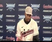 Oscar Mercado delivered a game-winning base hit for Cleveland to take the series finale from Toronto, 4-3. Here&#39;s what he had to say after the game about his performance, and his thoughts on Franmil Reyes and Owen Miller.