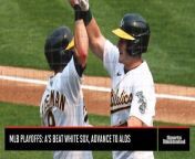 The Oakland A’s held on and defeated the Chicago White Sox 6-4 on Thursday in Game 3 of the AL Central Wildcard Round. They will now advance to the American League Divisional Series and face the Houston Astro&#39;s in Southern California on Monday.