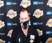 Frank Vogel Says He Won't Let Lakers Lose Confidence From The Three-Point Line from high ne in videoan line