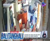 Walang kaabog-abog na pumasok sa bahay!&#60;br/&#62;&#60;br/&#62;&#60;br/&#62;Balitanghali is the daily noontime newscast of GTV anchored by Raffy Tima and Connie Sison. It airs Mondays to Fridays at 10:30 AM (PHL Time). For more videos from Balitanghali, visit http://www.gmanews.tv/balitanghali.&#60;br/&#62;&#60;br/&#62;#GMAIntegratedNews #KapusoStream&#60;br/&#62;&#60;br/&#62;Breaking news and stories from the Philippines and abroad:&#60;br/&#62;GMA Integrated News Portal: http://www.gmanews.tv&#60;br/&#62;Facebook: http://www.facebook.com/gmanews&#60;br/&#62;TikTok: https://www.tiktok.com/@gmanews&#60;br/&#62;Twitter: http://www.twitter.com/gmanews&#60;br/&#62;Instagram: http://www.instagram.com/gmanews&#60;br/&#62;&#60;br/&#62;GMA Network Kapuso programs on GMA Pinoy TV: https://gmapinoytv.com/subscribe
