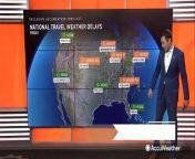 If you have travel plans on May 10, AccuWeather&#39;s Geoff Cornish has just the forecast for you.