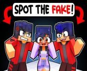 Spot the FAKE BOYFRIEND in Minecraft! from pooja kannan fake