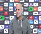 Manchester City boss Pep Guardiola on England Euro chances and resting players&#60;br/&#62;&#60;br/&#62;CGA, Manchester, UK