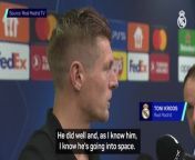 Toni Kroos talked through his amazing assist for Vinicius Jr for Real Madrid&#39;s first goal against Bayern