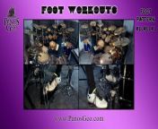 Visit my Official Website &#124; https://www.panosgeo.com&#60;br/&#62;&#60;br/&#62;Here is Part 278 of the ‘Foot Workouts’ series!&#60;br/&#62;&#60;br/&#62;In this video, I keep a steady back-beat with my hands, and play the forty sixth 8-note pattern (RLLRLLRL - right / left / left / right / left / left / right / left) with my feet, at 60bpm at first, and then a little bit faster, at 80bpm.&#60;br/&#62;&#60;br/&#62;The entire series was recorded and filmed at my home studio in Thessaloniki, Greece.&#60;br/&#62;&#60;br/&#62;Recording, Mixing, Filming, and Video Editing by Panos Geo&#60;br/&#62;&#60;br/&#62;‘Panos Geo’ logo by Vasilis Georgiou at Halo Creative Design Lab&#60;br/&#62;Instagram &#124; https://bit.ly/30uPeaW&#60;br/&#62;&#60;br/&#62;‘Foot Workouts’ logo by Angel Wolf-Black&#60;br/&#62;Facebook &#124; https://bit.ly/3drwUqP&#60;br/&#62;&#60;br/&#62;Check out the entire ‘Foot Workouts’ series in this playlist:&#60;br/&#62;https://bit.ly/3hcuPCV&#60;br/&#62;&#60;br/&#62;Thank you so much for your support! If you like this video, leave a like, share it with your friends, and follow my channel for more!