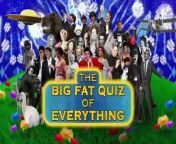 2016 Big Fat Quiz of Everything 1 from fat du