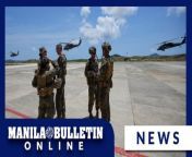 U.S. Marines and their Filipino counterparts darted out of Black Hawk helicopters during combat drills Monday in the Philippines’ northernmost island town along the strategic Bashi Channel off southern Taiwan — a flashpoint in the military rivalry between Washington and Beijing.&#60;br/&#62;&#60;br/&#62;The show of allied battle readiness in Itbayat in Batanes province is part of annual military exercises that started last month, dubbed Balikatan, and involving more than 16,000 American and Philippine military personnel.