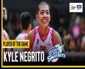 Kyle Negrito makes the whole operation work for Creamline on the way to another PVL Finals appearance.