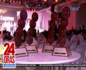 Humakot ng awards ang GMA Network sa 18TH UP Combroadsoc Gandingan Awards. Kabilang diyan ang aking partner na si Pia Arcangel!&#60;br/&#62;&#60;br/&#62;&#60;br/&#62;24 Oras Weekend is GMA Network’s flagship newscast, anchored by Ivan Mayrina and Pia Arcangel. It airs on GMA-7, Saturdays and Sundays at 5:30 PM (PHL Time). For more videos from 24 Oras Weekend, visit http://www.gmanews.tv/24orasweekend.&#60;br/&#62;&#60;br/&#62;#GMAIntegratedNews #KapusoStream&#60;br/&#62;&#60;br/&#62;Breaking news and stories from the Philippines and abroad:&#60;br/&#62;GMA Integrated News Portal: http://www.gmanews.tv&#60;br/&#62;Facebook: http://www.facebook.com/gmanews&#60;br/&#62;TikTok: https://www.tiktok.com/@gmanews&#60;br/&#62;Twitter: http://www.twitter.com/gmanews&#60;br/&#62;Instagram: http://www.instagram.com/gmanews&#60;br/&#62;&#60;br/&#62;GMA Network Kapuso programs on GMA Pinoy TV: https://gmapinoytv.com/subscribe