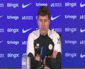 Chelsea manager Mauricio Pochettino wants his side to finish the season well as they prepare to face relegation threatened Nottingham Forest&#60;br/&#62;Cobham, London, UK