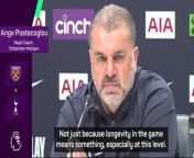 Tottenham boss Ange Postecoglou hailed &#39;outstanding&#39; David Moyes and the &#39;brilliant job&#39; he&#39;s done at West Ham