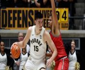 Can Zach Edey Lead Purdue to Victory with Impressive Stats? from riff west barney